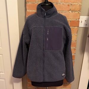 Eddie Bauer Women’s Fleece Jacket - Dark Gray Blue